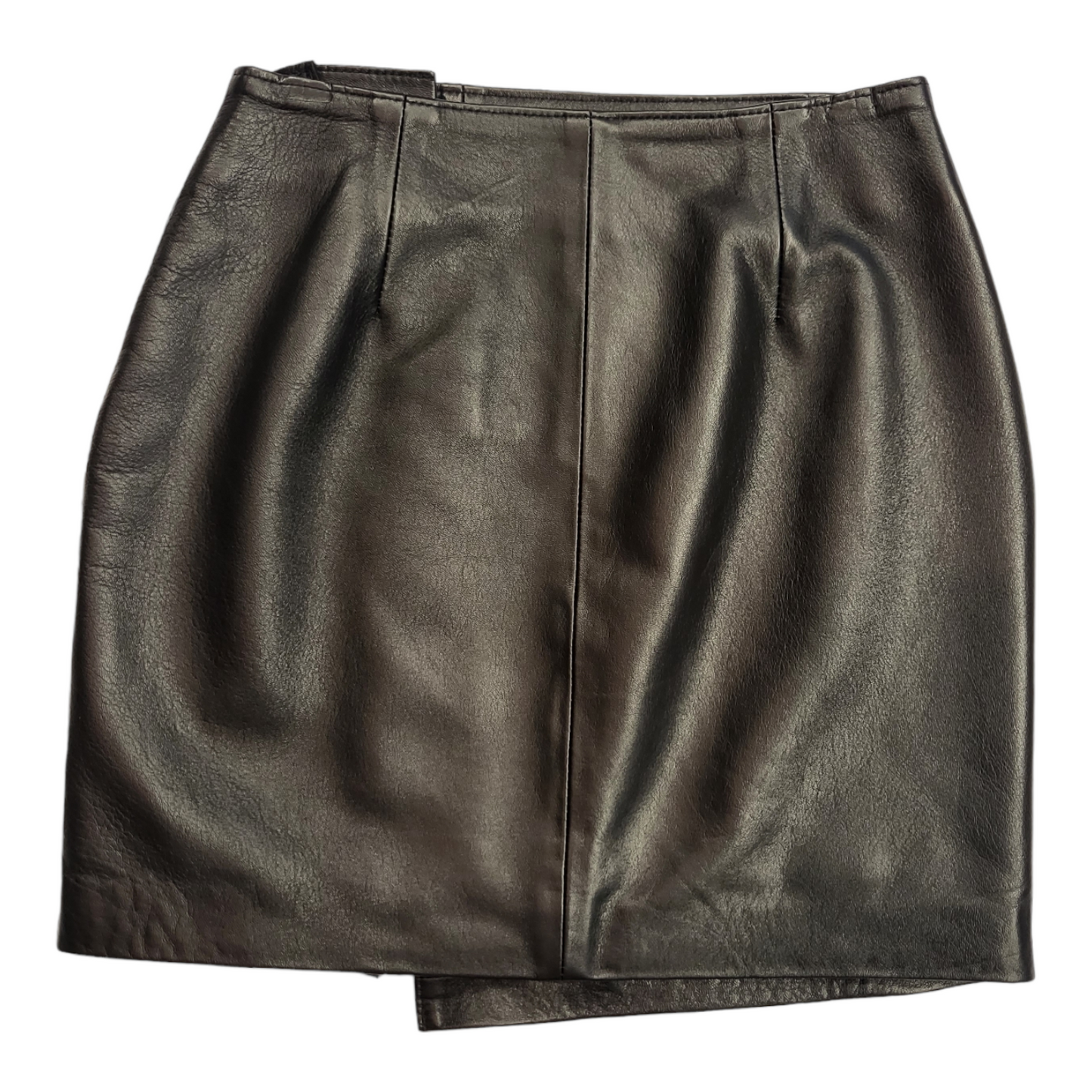 Falda cremallera cruzada delantera