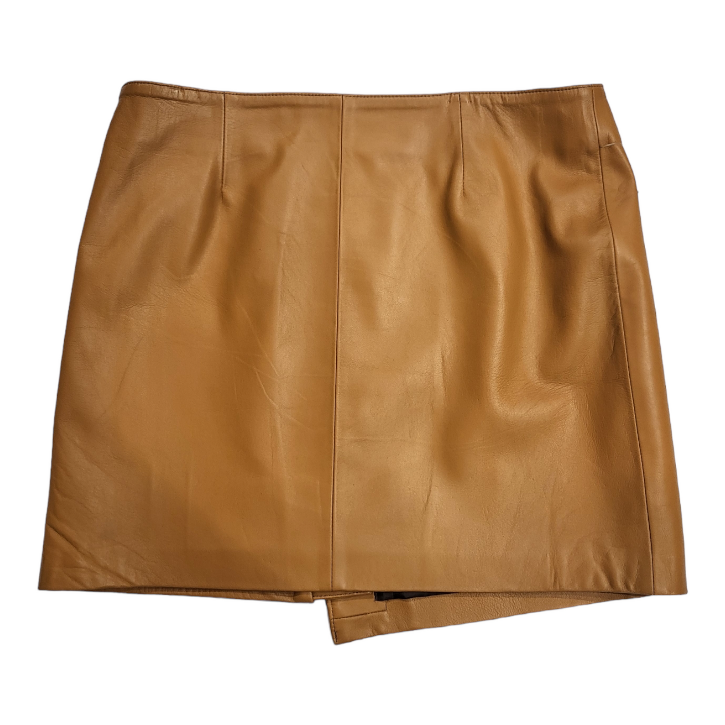 Falda cruzada cremallera delantera