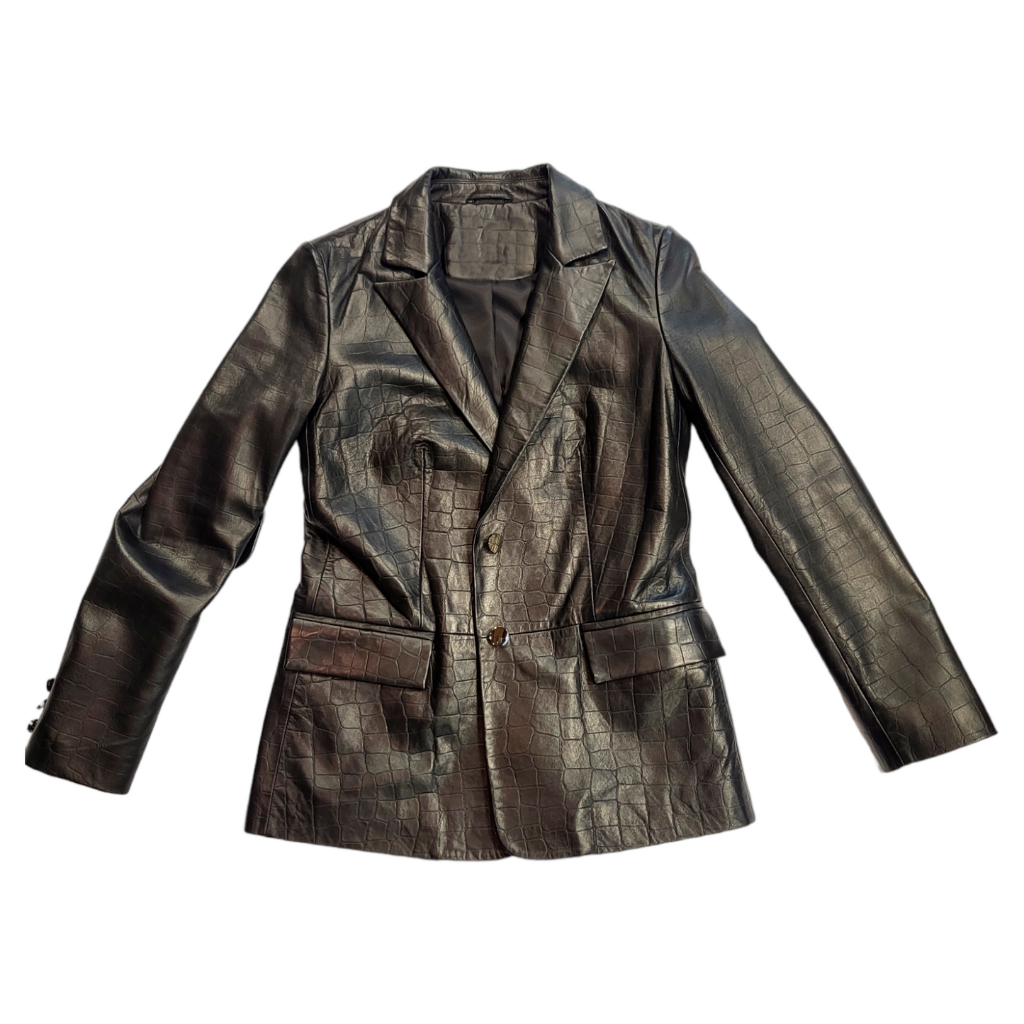 Americana piel con textura