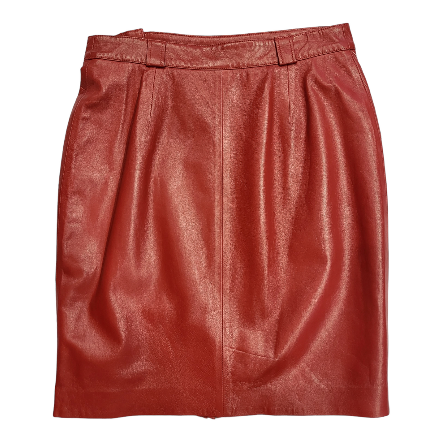 Falda cremallera delantera largo medio